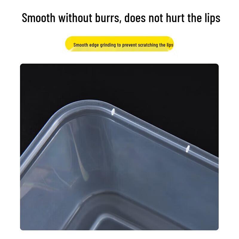 Disposable Rectangular Takeaway Lunch Boxes