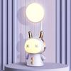 1 Cute Cartoon LED Desk Lamp - Dimmable, Foldable, Rechargeable, Multi-color, Eye Protection, Button Control, Desktop, Wireless, Bedroom Decoration