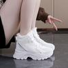 TUINANLE Zimní tenisky s kožešinou Boty Dámské Ležérní Sportovní Skateboardové Tréninkové boty Dámské Pohodlné Teplé Plyšové Atletické boty