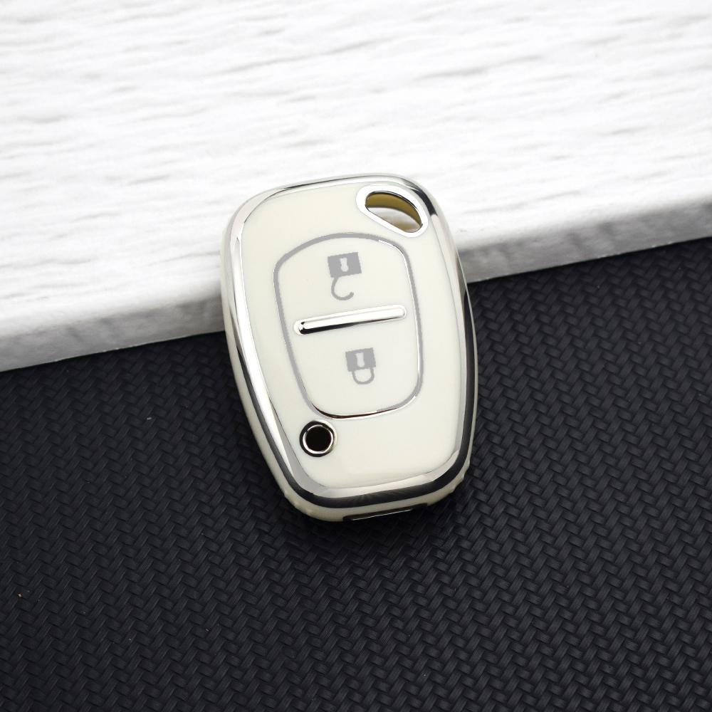 Tpu Car Key Case Cover Shell Protector For Renault Kangoo Trafic Movano Vauxhall Opel Vivaro Car Key Chains Auto Accessories