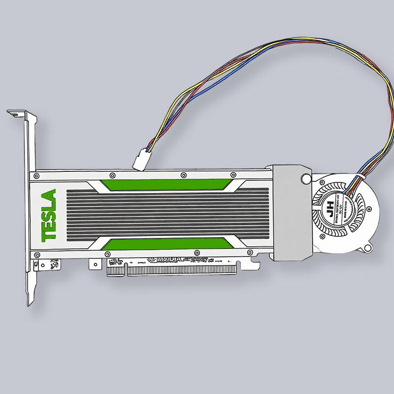 Iterative Space NVIDIA Tesla GPU Turbine Fan Cooler CN Plug (adapter Included)