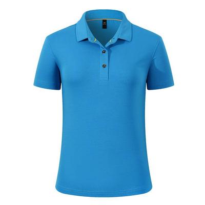 ZFD 66561  Men's 66562  Women's Plain Ice Porcelain Cotton POLO