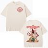 Eddie Munson The Demogorgon Got Me Tshirt Man Eating Flower Monster Pattern Tshirt Mens Womens Casual Tshirt Top