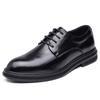 Fashion Brand Mens Brogues Dress Shoes Flat Party Office Business Shoes Male Footwear Black Brown Grey D620