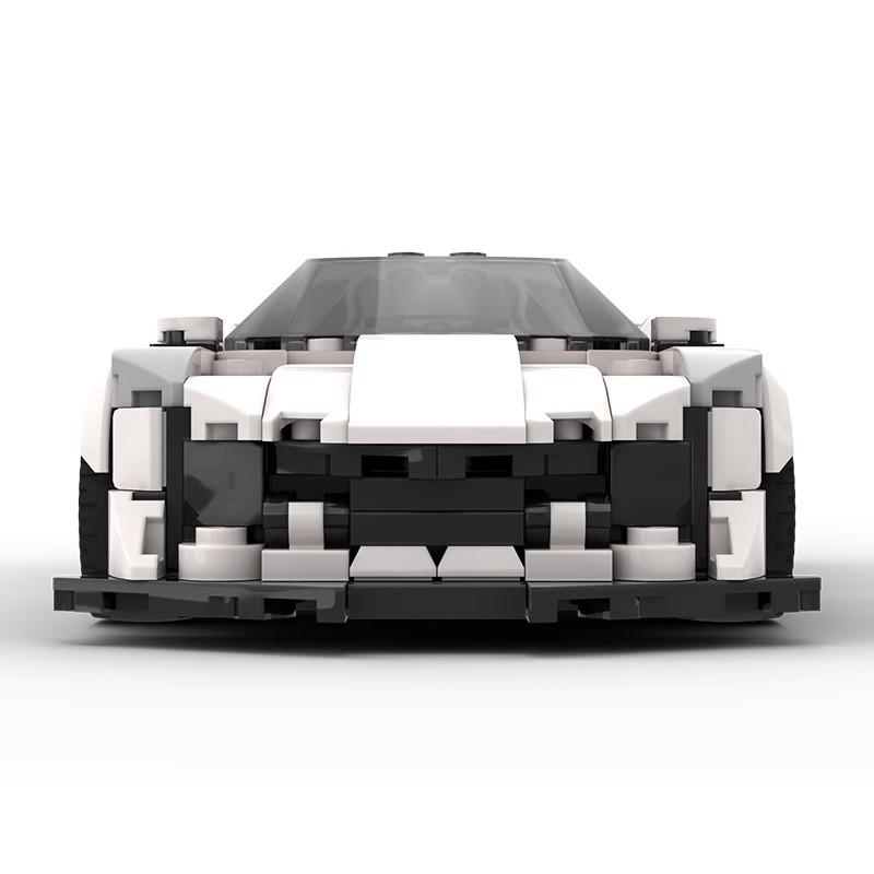 -127758 Building Block Compatible C8 Chevrolet Corvette Z06 Creative Toy Sports Car