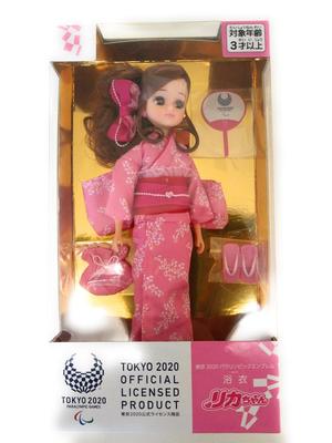 TAKARA TOMY Юката Паралімпійська емблема Токіо 2020 Licca-chan