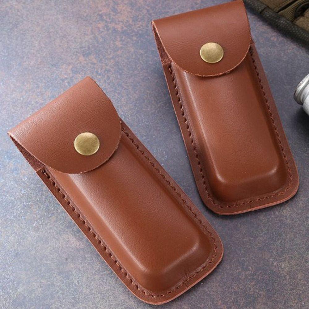 Foldable Waist Knife Scabbard 6 Styles Leather Sheath High Quality Case Holder  Outdoor Tool