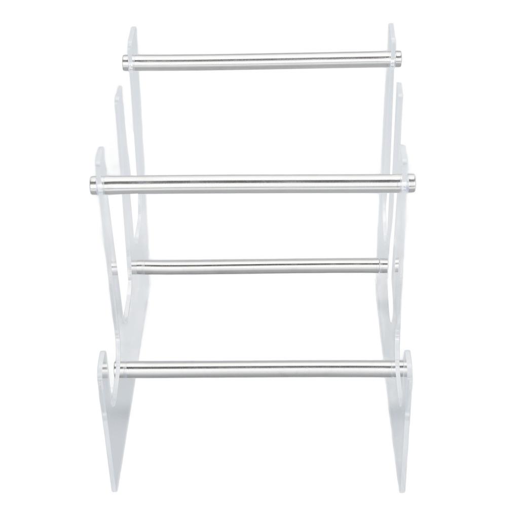 Tastatur-Displayständer 3 Etagen Acryl Schreibtisch Tastatur Aufbewahrungshalter für Mechanische Gaming-Tastatur