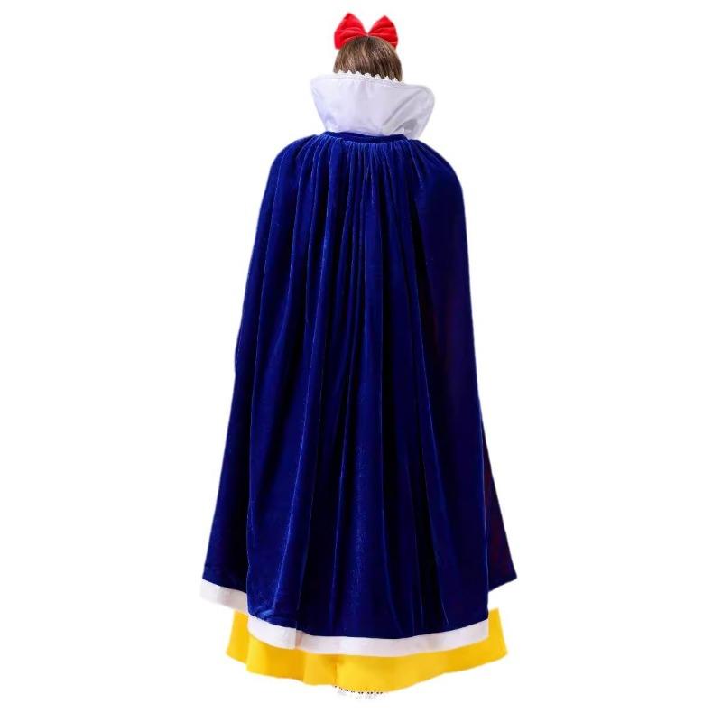 Halloween Fairy Tale Snow White Play Costume Adult Snow White Dress Costume