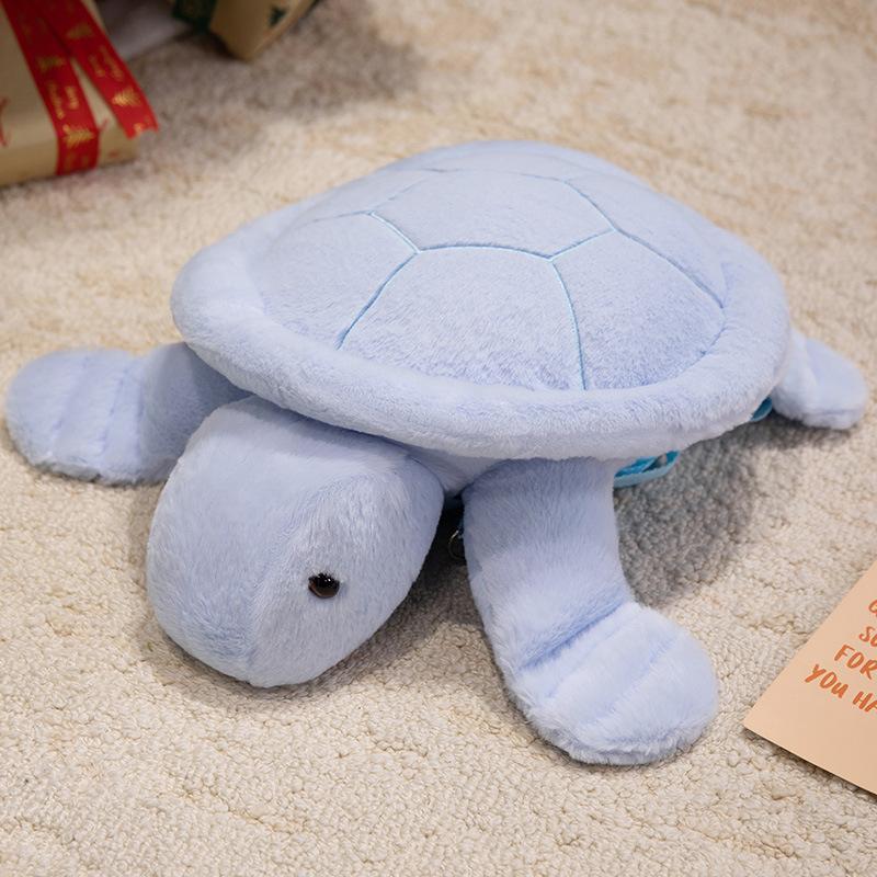 Cartoon Cute Little Turtle Bag Plush Toy Doll Turtle Doll Girl Bag Backpack Ragdoll Doll