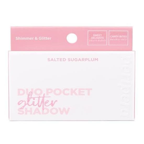 DOOWON Peripera Duo Pocket Glitter Shadow 03 Salted Sugar Plum