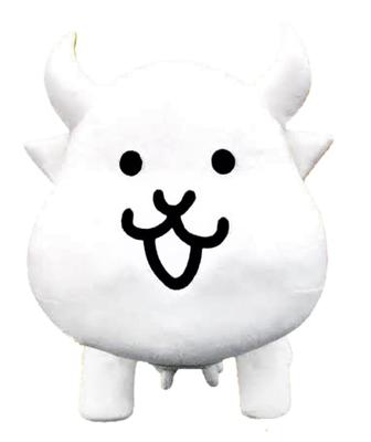 The Battle Cats Velká plyšová hračka palce (Kraví kočka) H11.5 (27 cm)