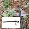 Steel Hardened Hollow Hoe Handheld Weeding Rake Planting Vegetable Farm Garden Tools Agriculture Tool Weeding Accessories