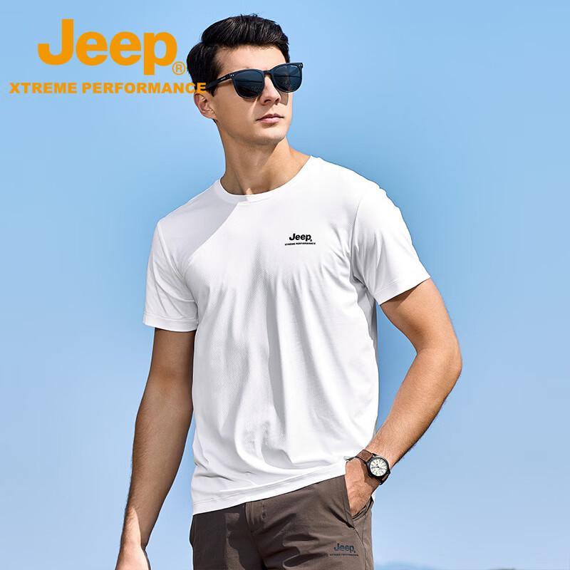 Jeep Men's Ice Silk Quick-Dry T-Shirt