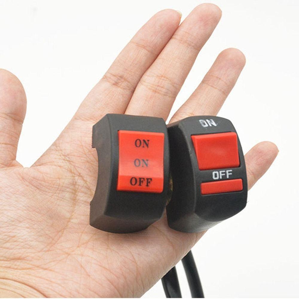 Plastic Handlebar Switch 2 Styles LED Headlight Modification  Electric Bike Accessories