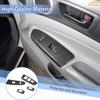 Aunginsy Car Door Window Glass Lift Button Panel Trim Cover Compatible with Toyota Tacoma 2012-2015, Front and Rear 4Pcs Doors Armrest Window Control