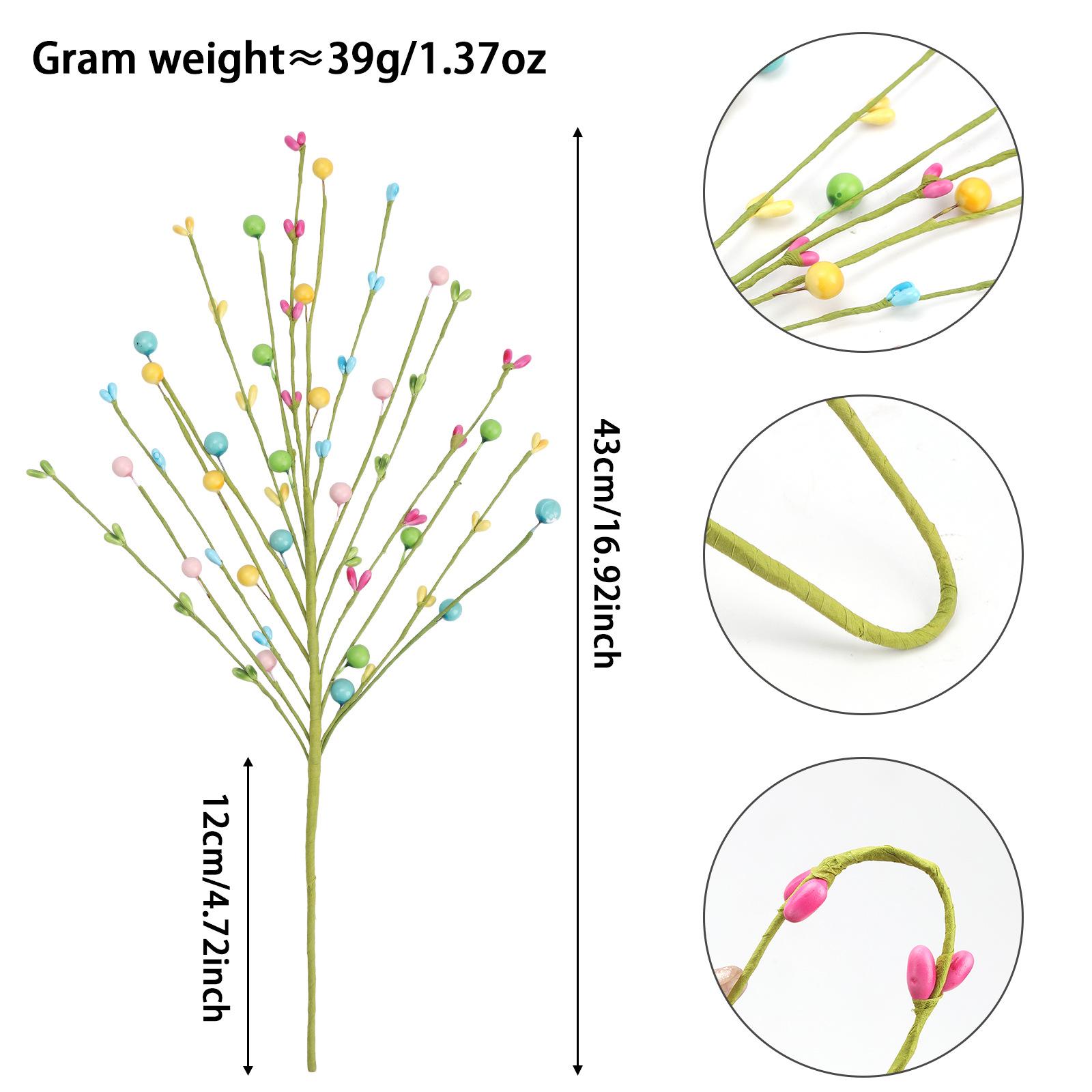 

Artificial Berry Garland Handmade Pastel Berry Picks Easter Pip Berry Sprays Bendable Floral Arrangement Stems For Easter Table