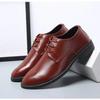 Pánské nové business kožené boty Neformální formální vycházková obuv Módní pohodlné ploché elegantní pánské svatební boty