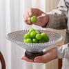 Minimalist Glass Fruit and Candy Serving Dish