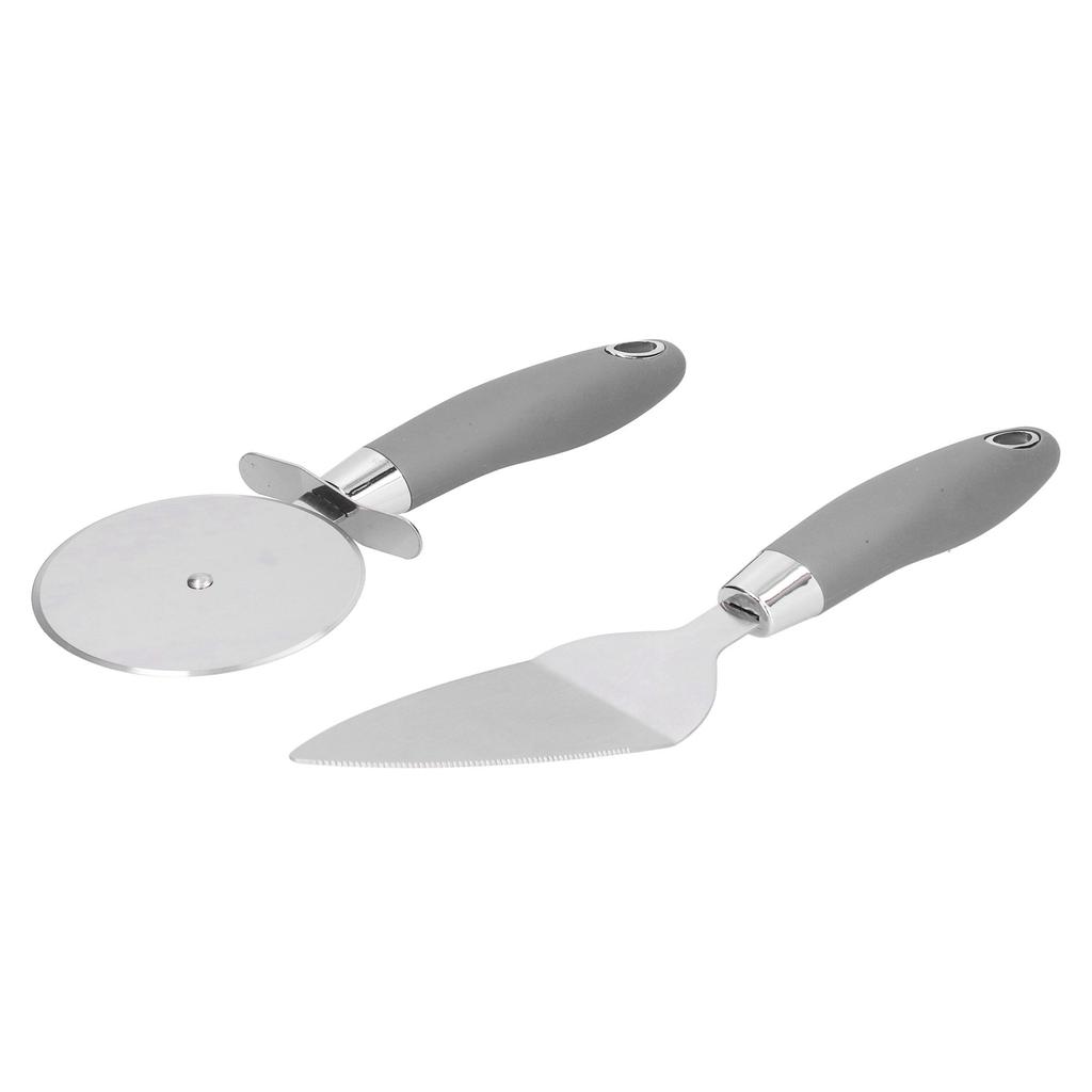 Pizza Tool Kits Pizza Cutter Wheel And Shovel Stainless Steel Pizza Slicers Kitchen Gadgets