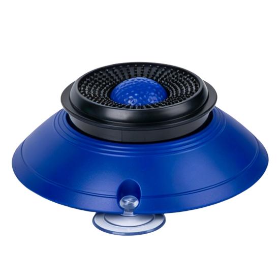 Dog Licking Bowl with Rolling Ball, No-Spill Slow Feeder for Liquid Treats, Anti-slip Suction Cup Bone Broth Yogurt Lick Toy for Dogs Cats