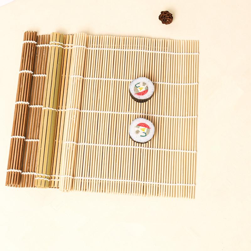 Fai da te Bambù Sushi Maker Tappetino Arrotolatore Sushi Strumenti Rulli per Riso Gadget da Cucina Fabbricatore Manuale Stampo per Rotoli di Riso Accessori per la Cottura
