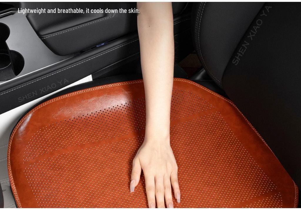 Universal Seat Cushion Cover for Hongqi H5, HS5, E-QM5, H6, H9, and HS3 PHEV - All-Season Full Coverage