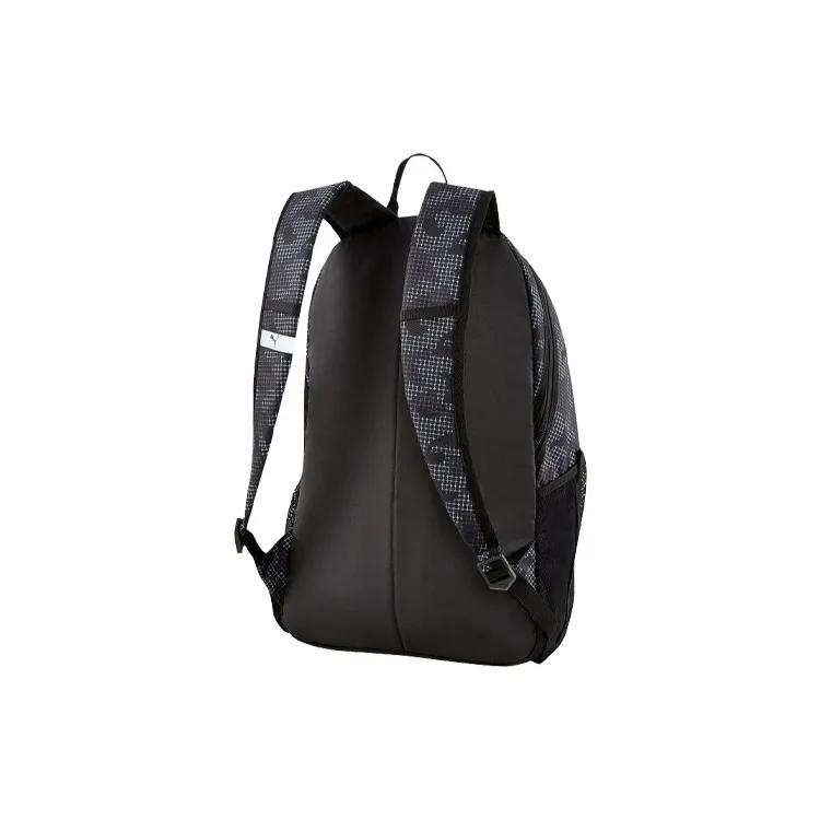 PUMA Fabric Backpack Regular Unisex Pure Black (Unisex) Backpacks 078040 06
