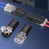 Cable Connector with Wire Stripper Locking Wire Flame Retardant Quick Connector 18-22AWG 2 Pin