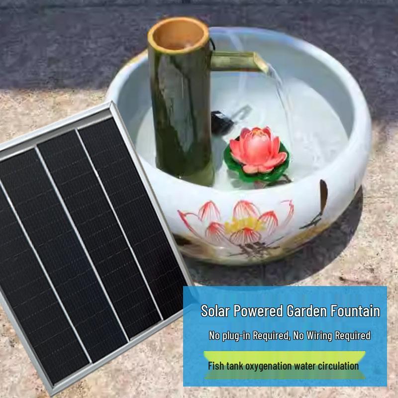 E-Commerce 1,4W Solarbrunnenpumpe Harz-Zubehör, 300G