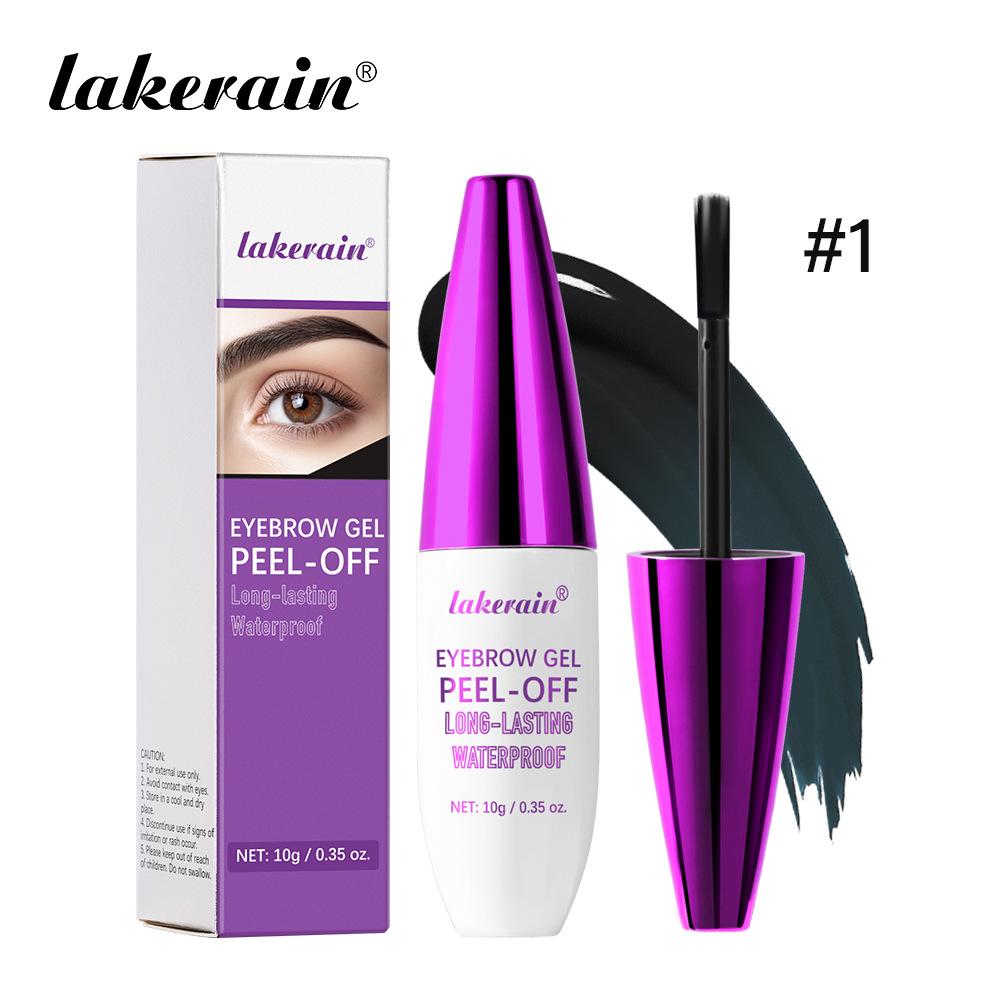 Lasting 3 Days Tattoo Easy Peel Off Eyebrow Gel Cream Types Long-Lasting Smudge-Proof Sweat Resistant Waterproof Cosmetics
