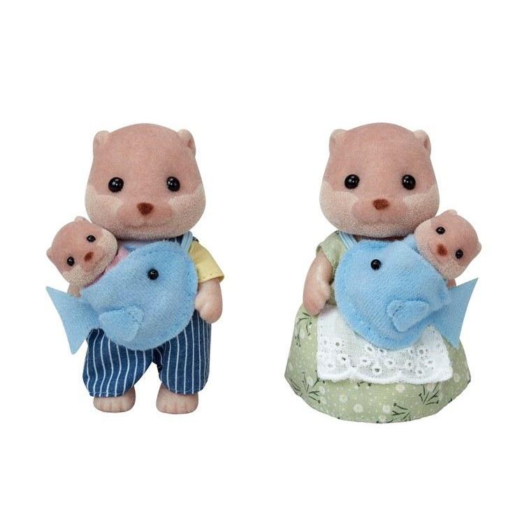 Sylvanian Families Otter Family FS-32 CP-SF Birthday Gift Children Girls 3 Years Old 4 5 6 Doll
