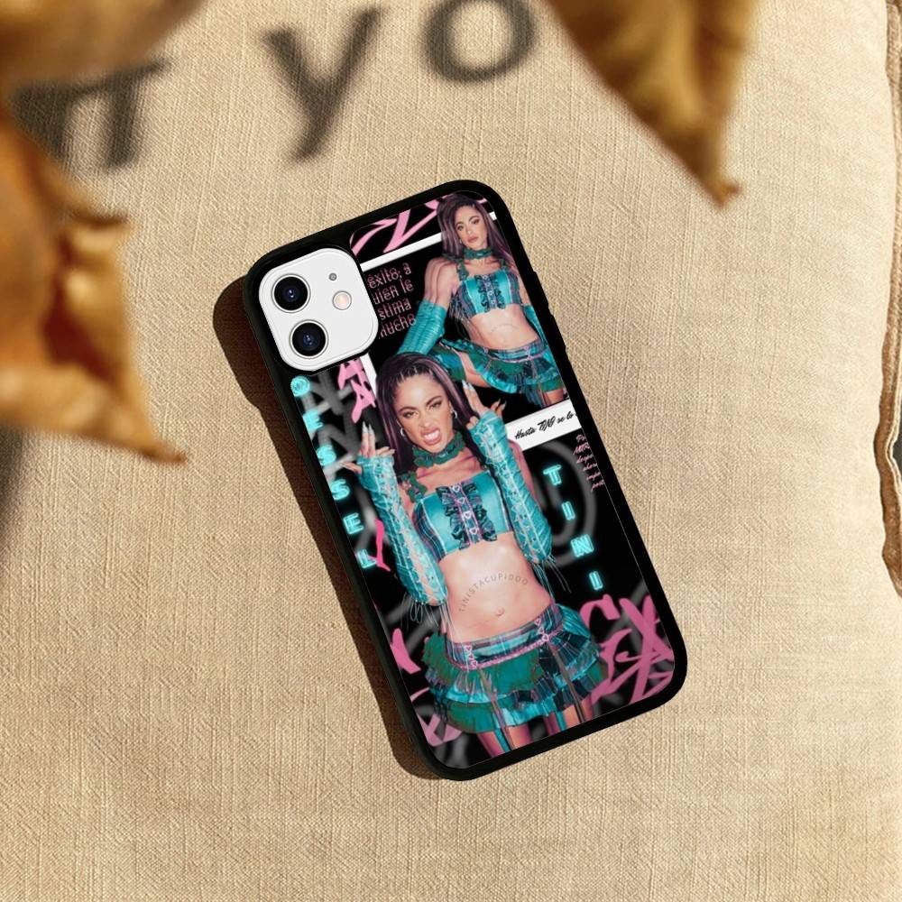 Singer T-TINI M-Martina Stoessel Phone Case For Iphone 16 15 14 13 12 11 Pro Max Plus Shockproof TPU+PC Hard Case