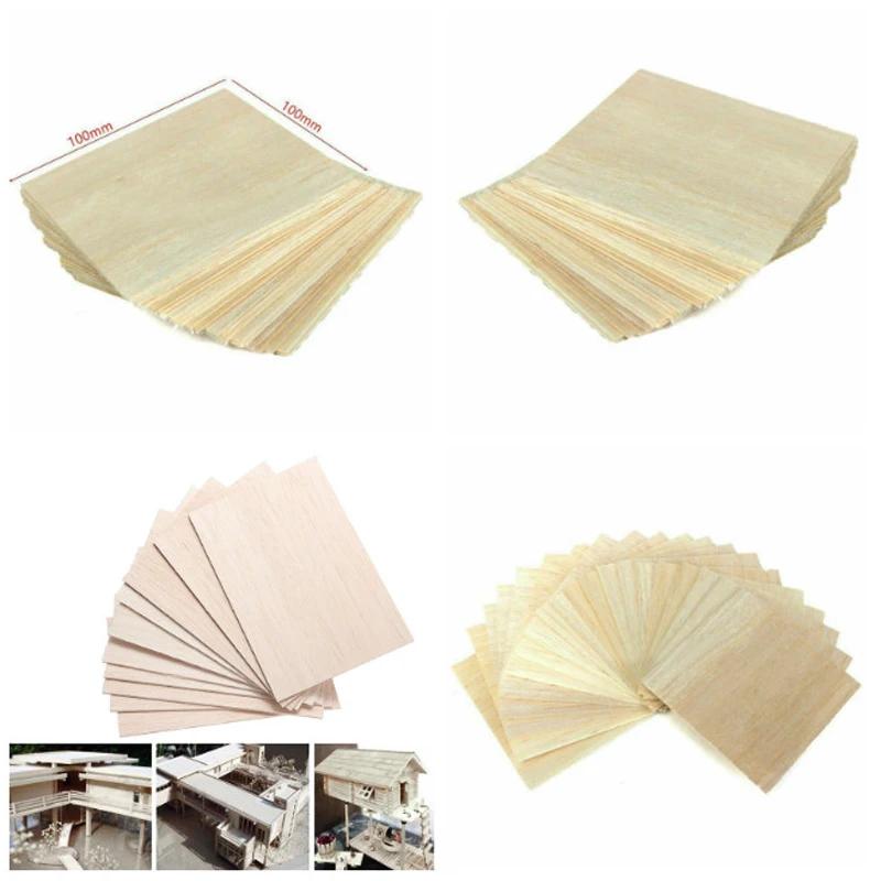 5-20 Stück Balsaholzplatten Furnier 100-300 mm Lang 1 mm/1,5 mm/2 mm/3 mm/4 mm/5 mm/6 mm/8 mm Dick Für Bastel-DIY-Projekt Holzmodellbau