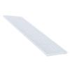 12pcs 20cm Glass Stirring Rods Solid Heat Resistance Glass Stick for Laboratory Kitchen Bar