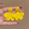 Retro Hong Kong Style Red Polka Dot Earrings: Playful & Elegant Dopamine Boost
