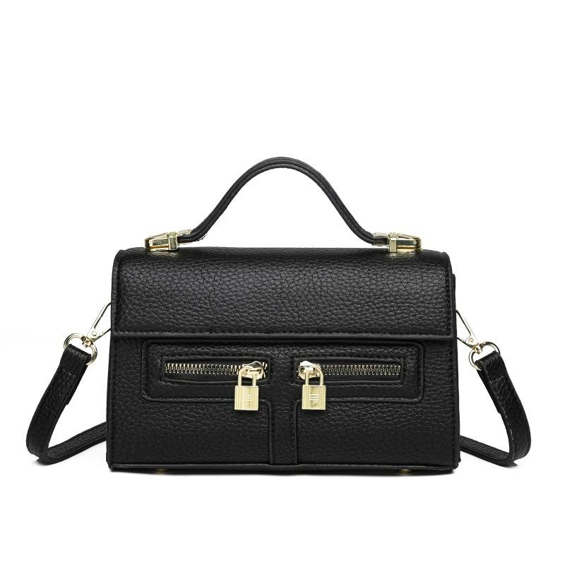 Summer New Retro Fashion Versatile Single Shoulder Women's Messenger Bag Niche High-end Portable Small Square Bag