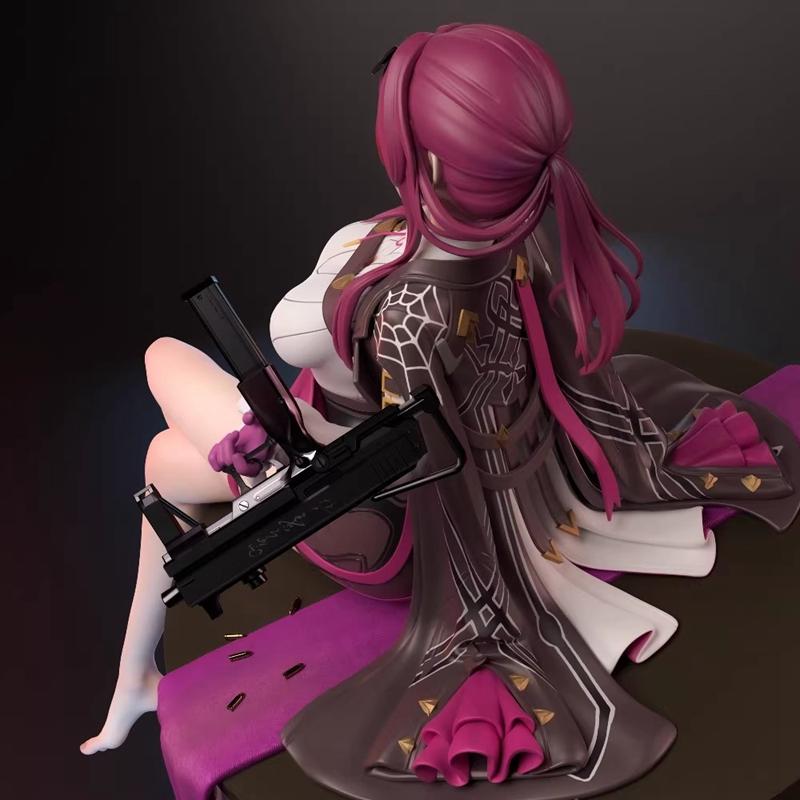 26CM Anime Game Honkai: Star Rail Kafka Sitting Model Toy Gift Collection Studio Version Aciton Figure Game Character PVC