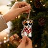 Advent Calendar -Day Christmas Countdown Acrylic Hanging Ornament Holiday Decor