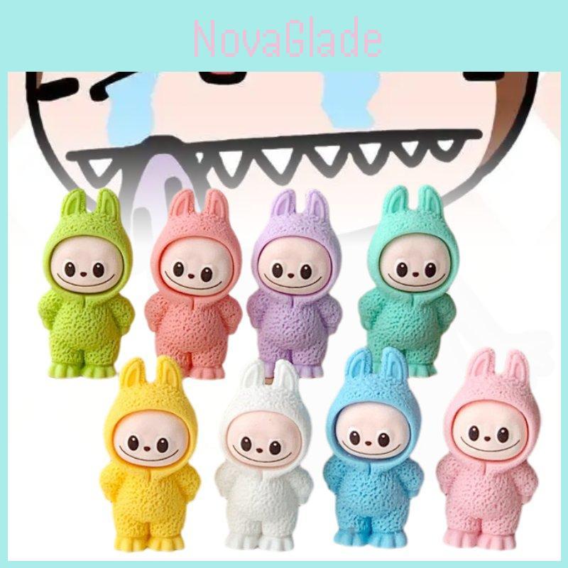 Adorable Rabbit Resin Figurine Cute Desk Decoration For Car And Home Use