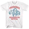 Creedence Clearwater Revival Band Foto Zeichnung Herren T-Shirt