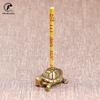Vintage Brass Japanese Tortoise Incense Holder Burner Small Tea Pet Ornament Animal Turtle Figurines Miniatures Desk Decorations