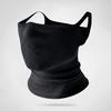 Stretch Elastic Neck Warmer Face Mask Ear-Hanging Design Knitted Jacquard Half-Face Face Shield Geometric Dustproof Neck Cover