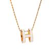 H Letter Pendant Necklace Women Simple Clavicle Chain Fashion Jewelry