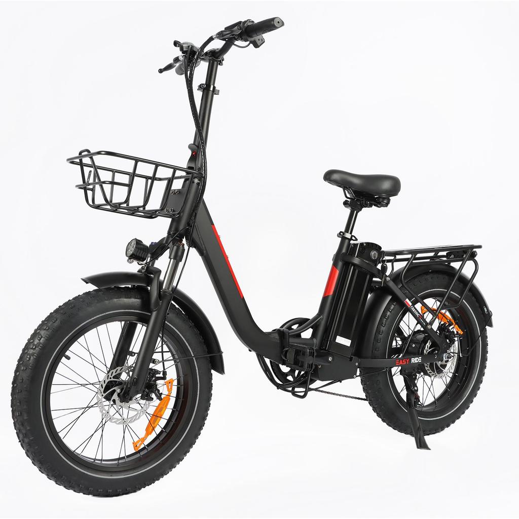BAOLUJIE DZ-2030 Electric Bike 20*4.0'' Inch Tires 500W Motor 48V16AH Battery Max Speed 40KM/H Mechanical Disc Brakes