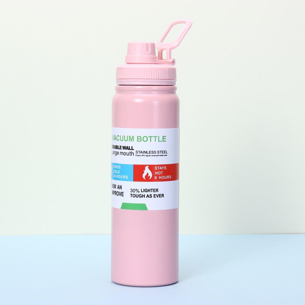 1000ML Outdoor Water Bottle Colorful Steel Multi Capacity Stainless Steel Insulated Cup Keeps Cold and Heat Double Wall