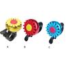 Multi-color Kids Bicycle Bell Daisy Flower Horns Bike Children Cycling Ring Alarm For Safety Cycling Handlebars Bike Accessory