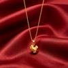 Twelve Zodiac Rooster Pendant Necklace Men and Women Niche Design Daily Versatile Fashion Simple Collarbone Chain