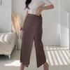 New Arrivals Open Run Tsemeli Ankle Wrap Style Women Pleated Pants