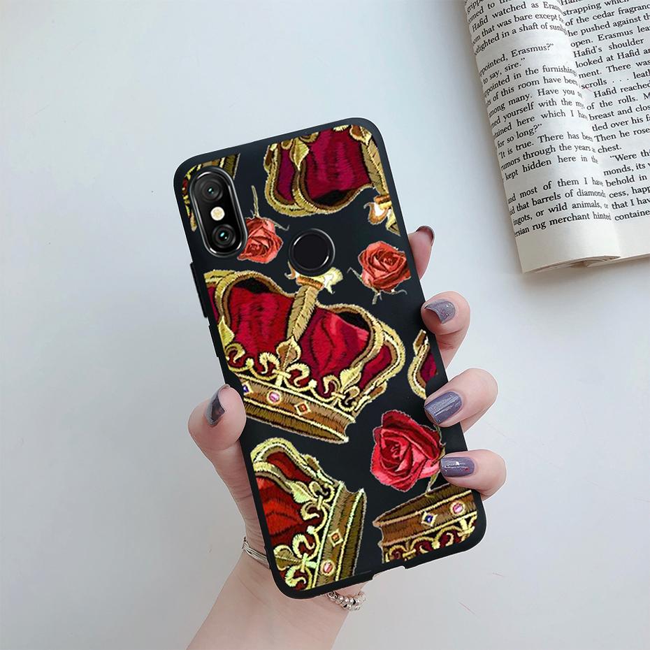 for Xiomi Xiaomi Mi A2 Lite Case Cover Daisy Flower Painted Soft Silicone Phone Case for Xiaomi Mi A2 A 2 MiA2 Lite Bumper Coque